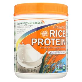 Growing Naturals - Rice Protein Powder Orignal - 1 Each - 16.19 Oz