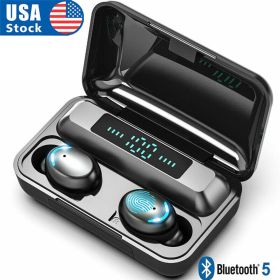 Bluetooth Earphones Wireless Headphone 9D Stereo Sports Waterproof Earbuds Headsets With Microphone Bluetooth 5.0 Earbuds for iphone Samsung Android W