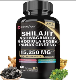 9000 Panax Ginseng 1500MG Ashwagandha 2000MG Rhodiola Rosea 1000MG, Turmeric 500MG, Gingko Biloba 500MG, Stinging Nettle 250MG, Cordyceps Mushroom 500