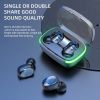 Y60 Fone Bluetooth Earphones 5.1 TWS Wireless Headphones with LED Display Stereo Headset Touch Control Earbuds Noise Reduction