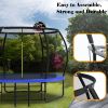 10FT Blue Trampoline