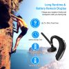 Wireless V5.0 Earpiece ENC Driving Earbuds 180¬∞ Rotatable Left Right Ear Fit Earphone For Business Driving Running