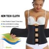 Body Shaper Corset Sweat Waist Support Belt Back Waist Trainer Trimmer Belt Gym Fitness Protector